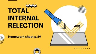 total internal reflection  sheet p89 [upl. by Ariane]