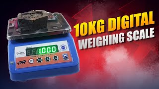 10kg Digital Weighing Scale  Best Digital Scale For Shop  Kitchen  Bharat Scale Company Parbhani [upl. by Georgena]