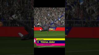 Vini Jr Overhead kick ✨shorts soccerplayer realmadrid vinicius konami pes efootball [upl. by Nylirak]