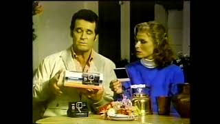 Polaroid ad wJames Garner amp Mariette Hartley 1981 [upl. by Aroon]