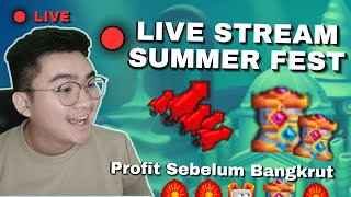 LIVE STREAM SUMMER 2024  PROFIT SEBELUM BANGKRUT  Growtopia Live 2024 [upl. by Archle]