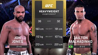 Jon Jones vs Jailton Almeida Full Fight  UFC 5 Fight Of The Night [upl. by Avron]