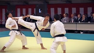 Explosive Karate  Tokyo Budokan Reopening Events 2012 [upl. by Annhej713]