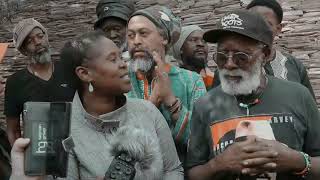 Burning Spear Welcoming in South Africa At Freedom Park  One People Africa Tour [upl. by Asiled842]