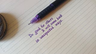 neat handwriting quotes writing subscribe cursivewriting ✍️ [upl. by Henebry]