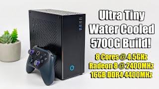 Ultra Small Water Cooled Ryzen 7 5700G Gaming PC Build [upl. by Woolcott]