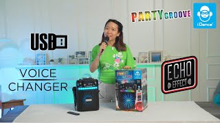 iDance Party Groove Speaker Bluetooth Karaoke  Ekstra Leker [upl. by Belshin]