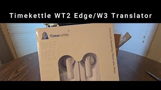 Timekettle WT2 EdgeW3 Translator Al TechAl Tech Amazon Unboxing Video [upl. by Kailey]