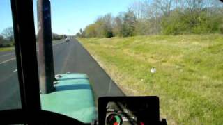 john deere 4430 highway ride [upl. by Windzer]