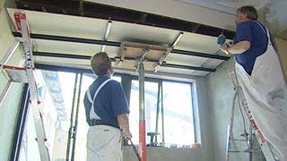 How to Install Metal Furring Channel Ceiling [upl. by Jac]