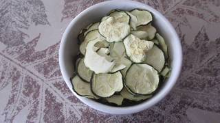 How to make zucchini chips in a dehydrator [upl. by Flavian138]