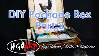 DIY Pochade Box  Making of part 2 [upl. by Goldina]