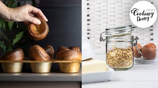 5 minutes popovers  Oatmeal popovers  How to bake oatmeal popovers [upl. by Caines]