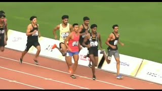 800m Boys U20 Final ll 39th National Junior Athletics Championship 202425 [upl. by Zenas]