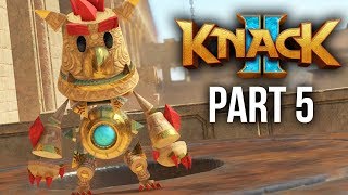 KNACK 2 Walkthrough Part 5  TARGUN RUINS PS4 Pro 60fps Gameplay [upl. by Rihaz]