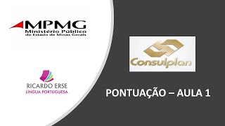 CURSO CONSULPLAN  TEMAS  2022  PONTUAÇÃO  MPMG [upl. by Labaw]