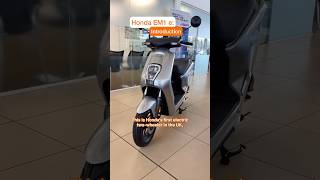 Hondas First Electric Scooter  Honda EM1 e [upl. by Bonnes]