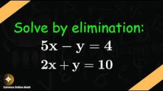 “Mastering Simultaneous Equations StepbyStep Solutions” [upl. by Kcirdahs]