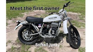 Softail Junky Meet the first owner of the Rokon RT1 340 [upl. by Sumerlin]