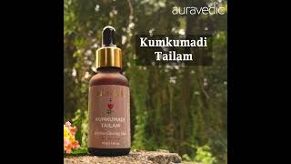 Auravedic Kumkumadi Tailam 30ml  Face Oil for Glowing Skin [upl. by Beaver]