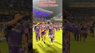 CRICKETER PUSHPA  RINKU PUSHPA DANCE ipl trending viral youtubeshorts shorts ipl2024 cricket [upl. by Naillik]