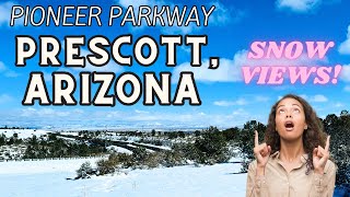 Short Driving Tour Prescott Arizona Winter 2024 prescottarizona [upl. by Jat]