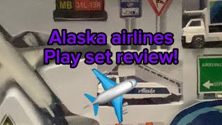 Alaska airlines play set review [upl. by Htebzile]