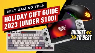 The Best Gaming Tech Under 100 Holiday Gift Guide 2023  Budget to Best [upl. by Lezned]