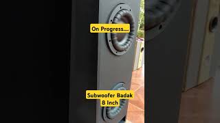 Test Subwoofer Audio Labs 8 Inch 1000W shorts [upl. by Atiragram678]