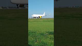 Vueling A320 going to the runway planespotting aviation please sub [upl. by Duke]