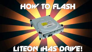 How to flash Liteon iHas drive to burn XGD3  Tutorial for flashing B series iHas drives [upl. by Aselehc]