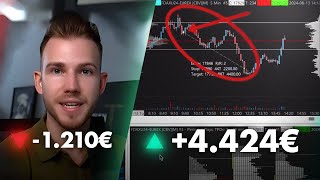 4424€ Gewinntrade erklärt  Analyse meiner Trades [upl. by Nitnert]