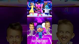 Pink Fong Exe VS Inside Out 2VS Coffin Dance Tiles Hop viral song trending shorts [upl. by Llehcnom]