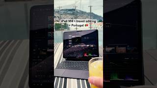 iPad M4 editing while traveling ipad apple travel editing [upl. by Napier]