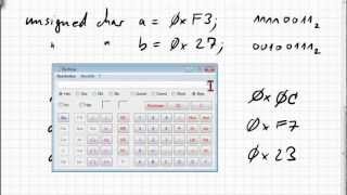 05B1 bitweise logische Operationen hexadezimal [upl. by Heigho]
