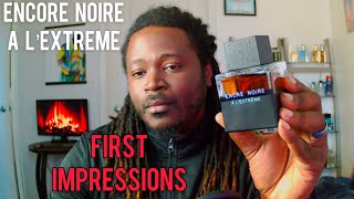 Encre Noire A L Extreme  Lalique  First Impressions [upl. by Eirot]