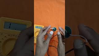 Capacitor charge discharge demonstration [upl. by Anita]