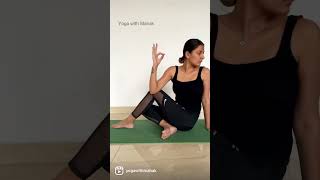 5 asanas to Control Diabetes yoga for beginners [upl. by Bor]