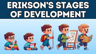 Eriksons Stages Of Development Explained in 3 Minutes [upl. by Wooster]