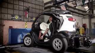 Euro NCAP Crash Tests on Heavy Quadricycles [upl. by Larcher]