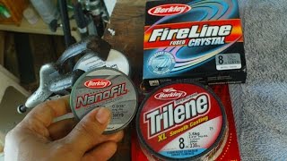 Fishing Line Strength Test  Berkley FireLine Nanofil Stren XL  8 lb Test [upl. by Aramoy]