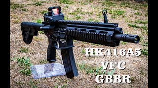 HK416A5 VFC GBBR AIRSOFT REVIEW [upl. by Bendix]