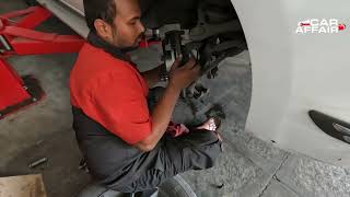 Innova Crysta Brake Pads and Rotors Discs Replacement and Pads Upgrade to Bosch Ceramic [upl. by Madid]