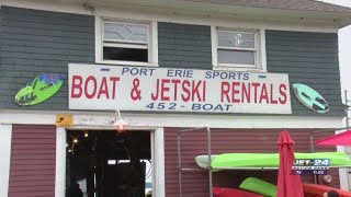 Lake Erie filled with boats as people celebrate Independence Day [upl. by Adyan]