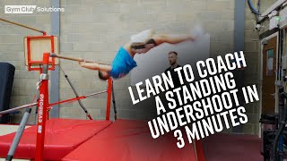 LEARN TO COACH A STANDING UNDERSHOOT IN 3 MINUTES [upl. by Alak]