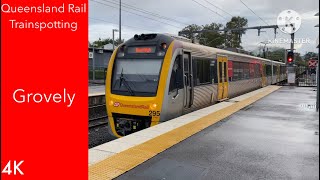 Queensland Rail Trainspotting  Grovely [upl. by Quintessa191]