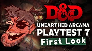 Unearthed Arcana  Playtest 7 First Look  DampD 5e ttrpg [upl. by Soraya]