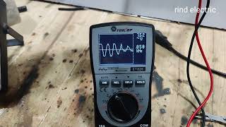 Tooltap ET826 digital multimeter manual oscilloscope small signal [upl. by Ludewig895]