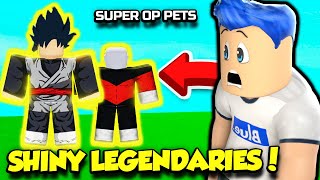 I Got SHINY LEGENDARY PETS In Anime Clicker Simulator AND ITS INSANELY OP Roblox [upl. by Acire]