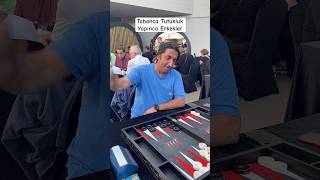 Tabanca Tutukluk Yapınca Erkekler tavla backgammon backgammontournament [upl. by Earl]